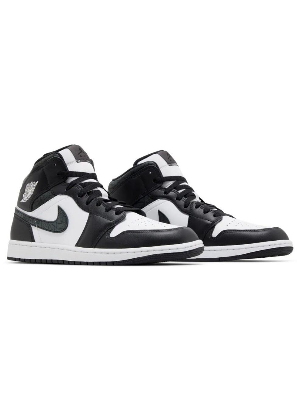 Jordan 1 Mid SE Panda Elephant Edition Sneakers